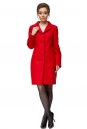 Женское пальто из текстиля с воротником 8002500