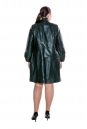 Женское кожаное пальто из натуральной кожи с воротником 8011603-3