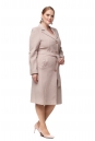 Женское пальто из текстиля с воротником 8012082-2