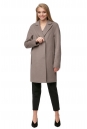 Женское пальто из текстиля с воротником 8012263-2