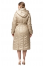 Женское пальто из текстиля с капюшоном 8012445-3