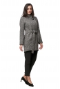 Женское пальто из текстиля с воротником 8012605-2