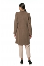 Женское пальто из текстиля с воротником 8016024-3