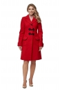 Женское пальто из текстиля с воротником 8016052