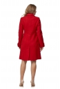 Женское пальто из текстиля с воротником 8016052-3