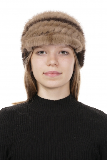Шапка женская из норки