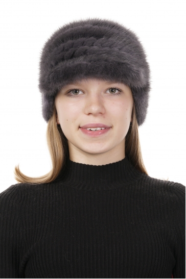 Шапка женская из норки