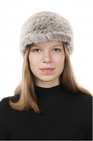 Шапка женская из норки