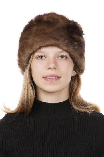 Шапка женская из норки
