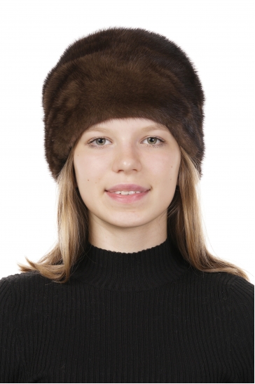 Шапка женская из норки