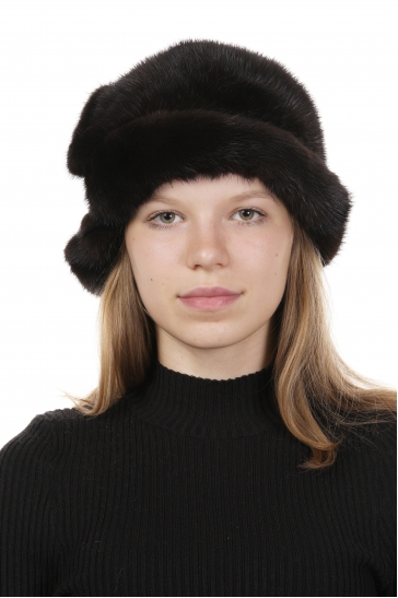 Шапка женская из норки