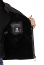 Мужская кожаная куртка из натуральной кожи с воротником, отделка овчина 8018694-4