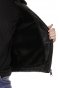 Мужская кожаная куртка из натуральной кожи с воротником 8018711-4