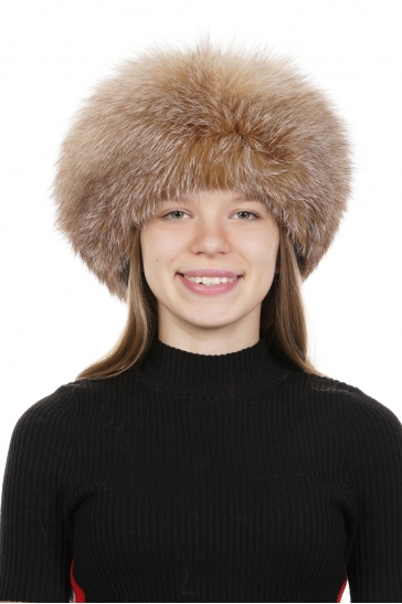 Шапка женская из блюфроста