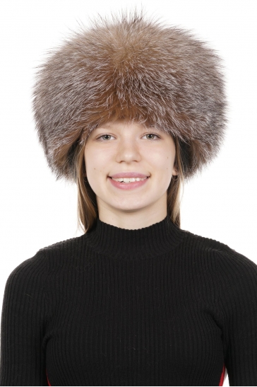 Шапка женская из блюфроста