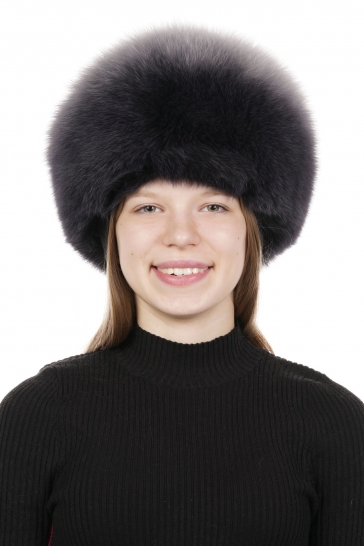 Шапка женская из песца
