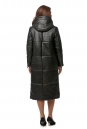 Женское кожаное пальто из натуральной кожи с капюшоном 8019370-3