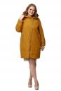 Женское пальто из текстиля с капюшоном 8019572