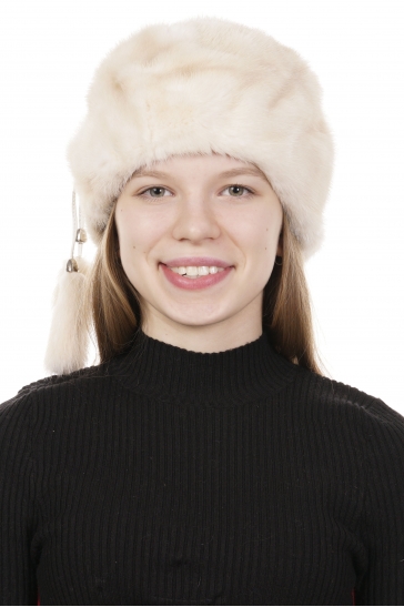 Шапка женская из норки