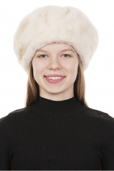 Шапка женская из норки