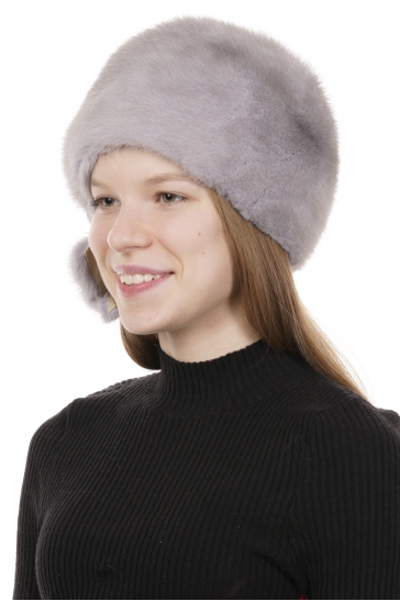Шапка женская из норки