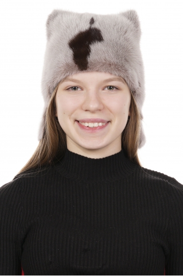 Шапка женская из норки