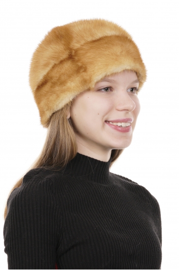 Шапка женская из норки