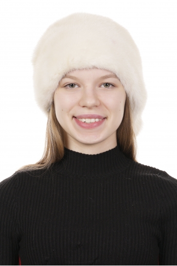 Шапка женская из норки