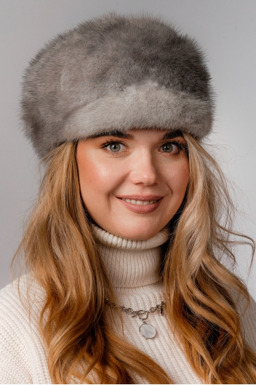 Шапка женская из норки