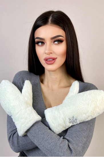 Варежки женские