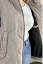 Куртка женская из текстиля с капюшоном 8024083-5